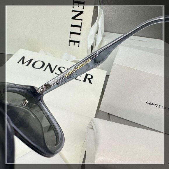 Gentle Monster Heizer-G1 Sunglasses - Smoke Grey, Like New!